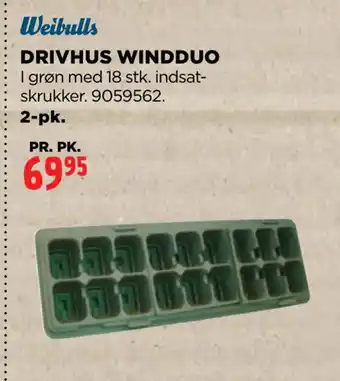 jem & fix DRIVHUS WINDDUO tilbud
