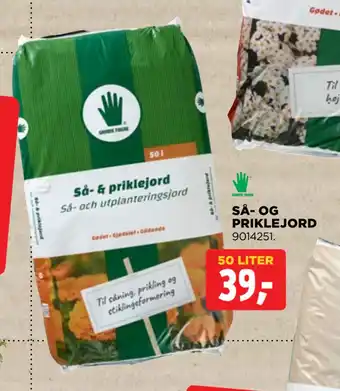 jem & fix SÅ- OG PRIKLEJORD tilbud