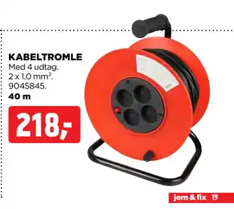 jem & fix KABELTROMLE tilbud