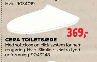 jem & fix CERA TOILETSÆDE tilbud