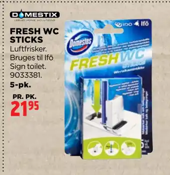 jem & fix FRESH WC STICKS tilbud