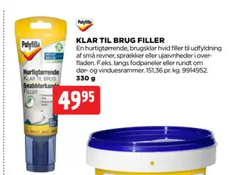 jem & fix KLAR TIL BRUG FILLER tilbud