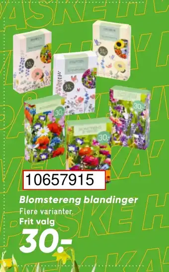 Blomstereng blandinger