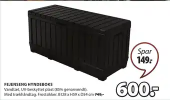 JYSK FEJENSENG HYNDEBOKS tilbud
