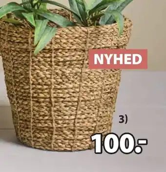 JYSK ERIK BLOMSTERPOTTE tilbud
