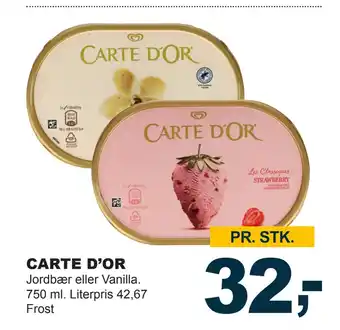 Let-Køb CARTE D’OR tilbud