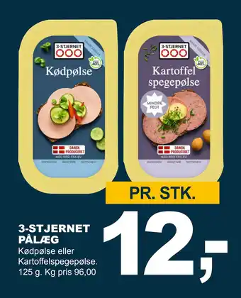 Let-Køb 3-STJERNET PÅLÆG tilbud