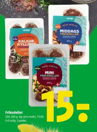 Coop 365 Frikadeller tilbud