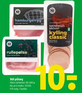 Coop 365 365 pålæg tilbud