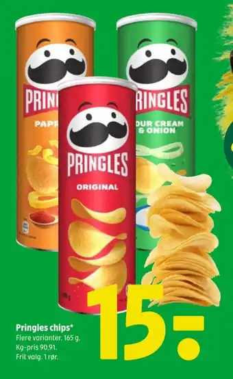 Coop 365 Pringles chips tilbud