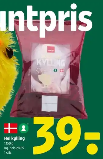 Coop 365 Hel kylling tilbud