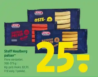Coop 365 Steff Houlberg pølser tilbud
