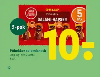Coop 365 Pålækker salamisnack tilbud