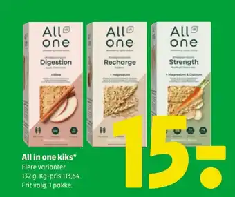 Coop 365 All in one kiks tilbud