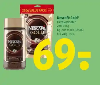 Coop 365 Nescafé Gold tilbud