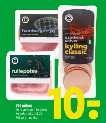 Coop 365 365 pålæg tilbud