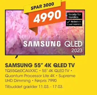 Expert SAMSUNG 55" 4K QLED TV tilbud