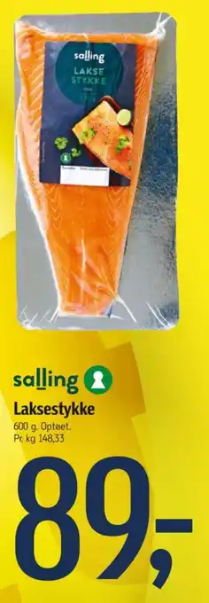 Føtex Laksestykke tilbud