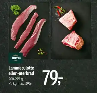 Føtex Lammeculotte eller -mørbrad tilbud