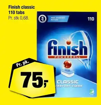 Calle Finish classic 110 tabs tilbud