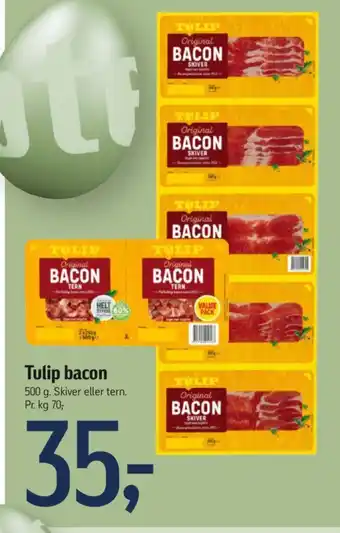 Føtex Tulip bacon tilbud