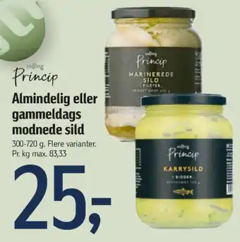 Føtex Almindelig eller gammeldags modnede sild tilbud