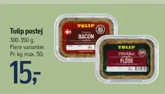 Føtex Tulip postej tilbud