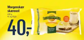 Føtex Morgenskær skæreost tilbud