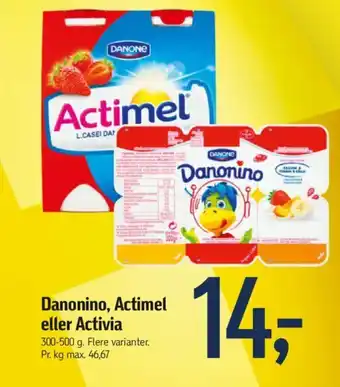 Føtex Danonino, Actimel eller Activia tilbud