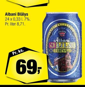 Calle Albani Blålys tilbud