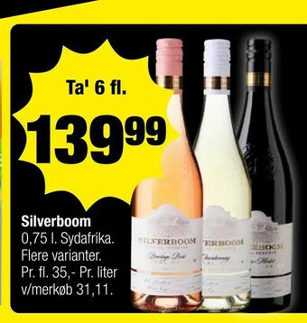 Calle Silverboom tilbud