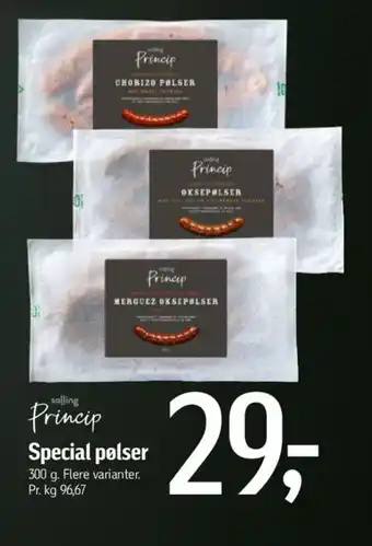 Føtex Special pølser tilbud