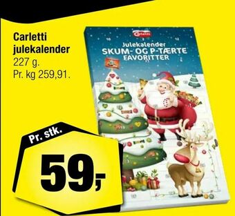Calle Carletti julekalender tilbud