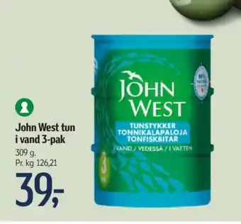 John West tun i vand 3-pak