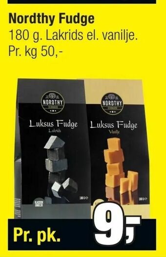 Calle Nordthy Fudge tilbud