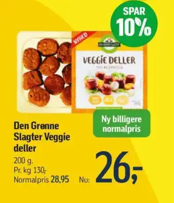 Føtex Den Grønne Slagter Veggie deller tilbud