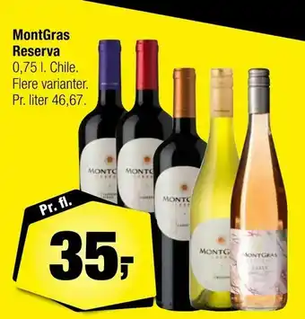 Calle MontGras Reserva tilbud