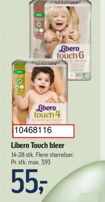 Føtex Libero Touch bleer tilbud