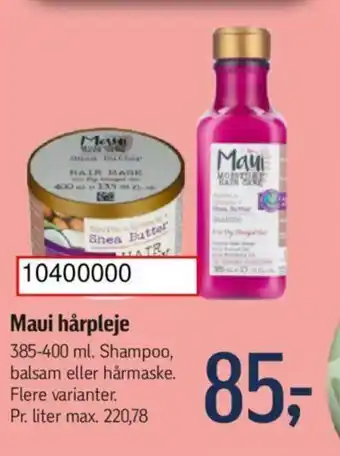 Føtex Maui hårpleje tilbud