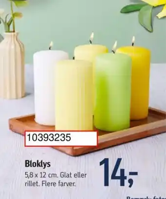 Føtex Bloklys tilbud