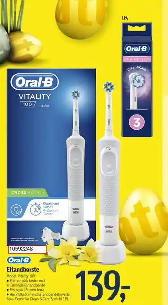 Føtex Oral-B Eltandbørste tilbud