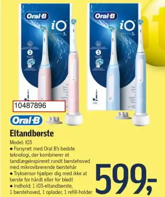 Føtex Oral-B Eltandbørste tilbud