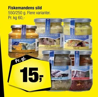 Calle Fiskemandens sild tilbud