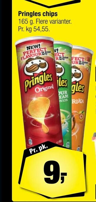 Calle Pringles chips tilbud