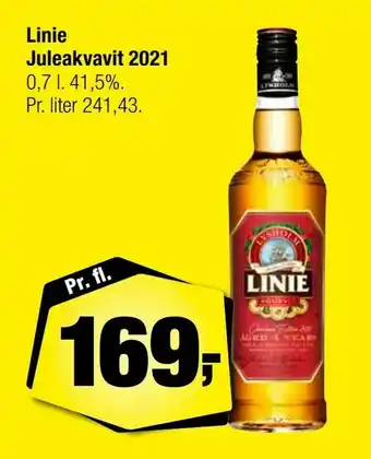 Calle Linie Juleakvavit 2021 tilbud