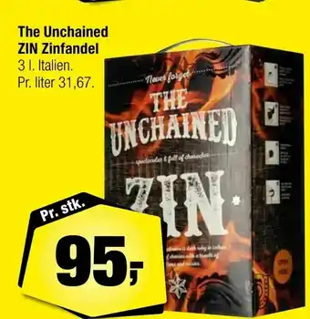 Calle The Unchained ZIN Zinfandel tilbud