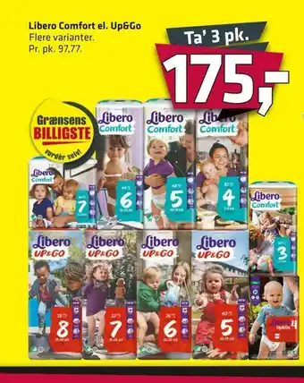 Fleggaard Libero Comfort el. Up&Go tilbud