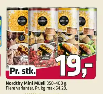 Fleggaard Nordthy Mini Müsli tilbud