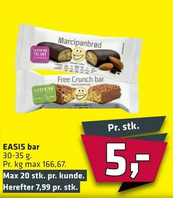Fleggaard EASIS bar tilbud