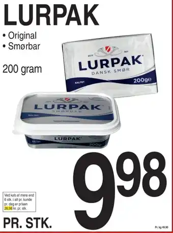 ABC Lavpris LURPAK tilbud
